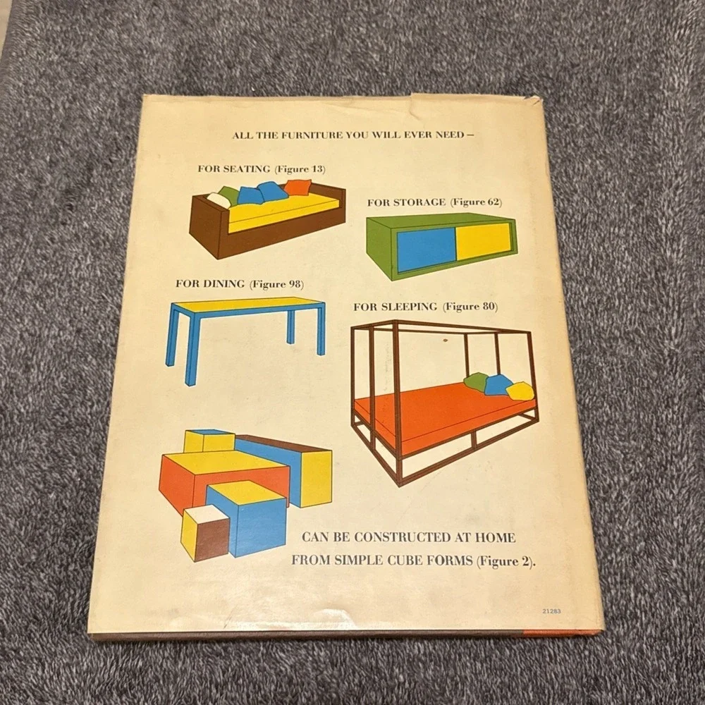 Designer Furniture Anyone Can Make William E Schremp 1972‎ Hardback Book